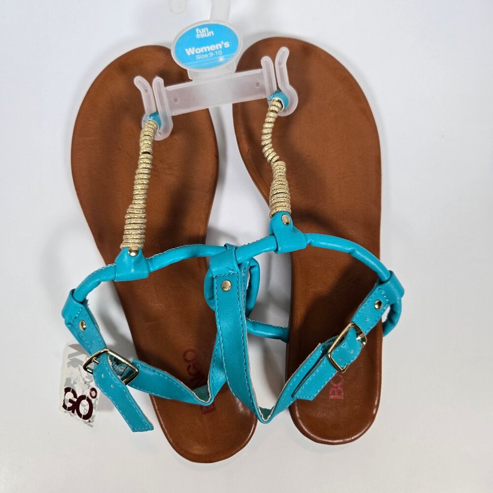 New Womens Bongo Sandals Size 9-10